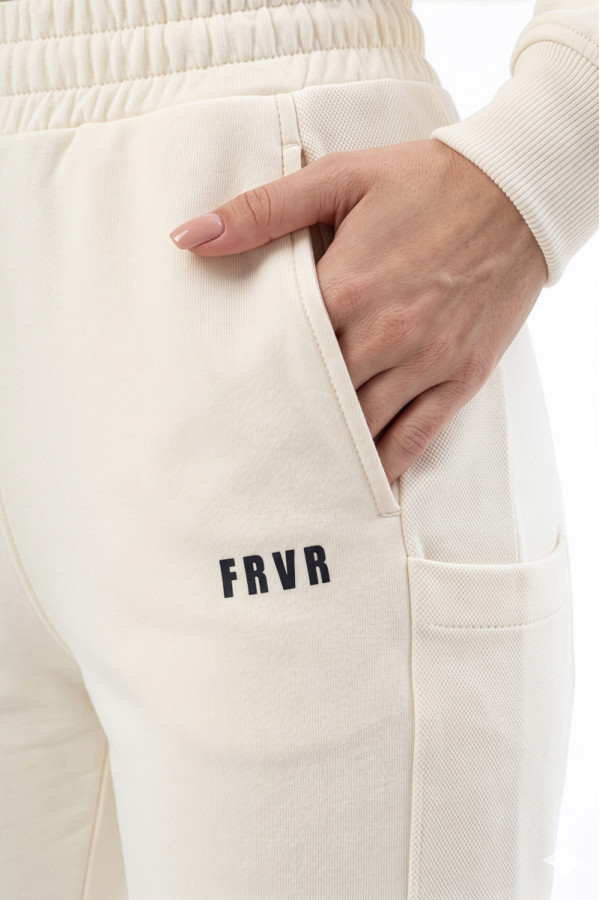 Womens sports pants Freever NF 5919 ivory, Фото №2- freever.ua