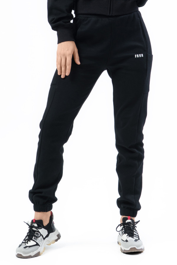 Womens sports pants Freever NF 5919 black, Фото №4- freever.ua