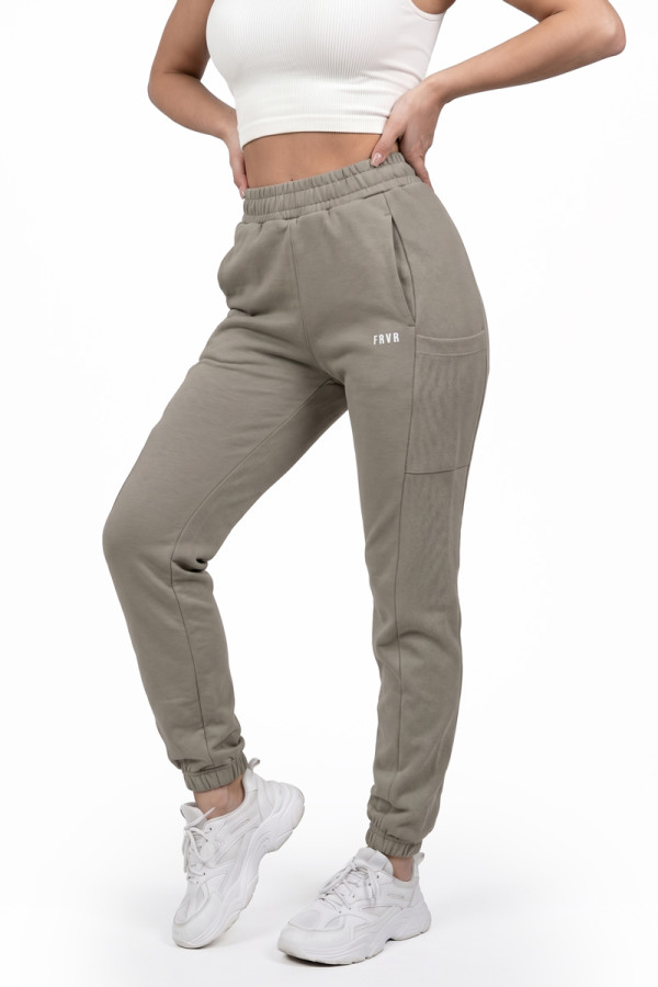 Womens sports pants Freever NF 5919 khaki