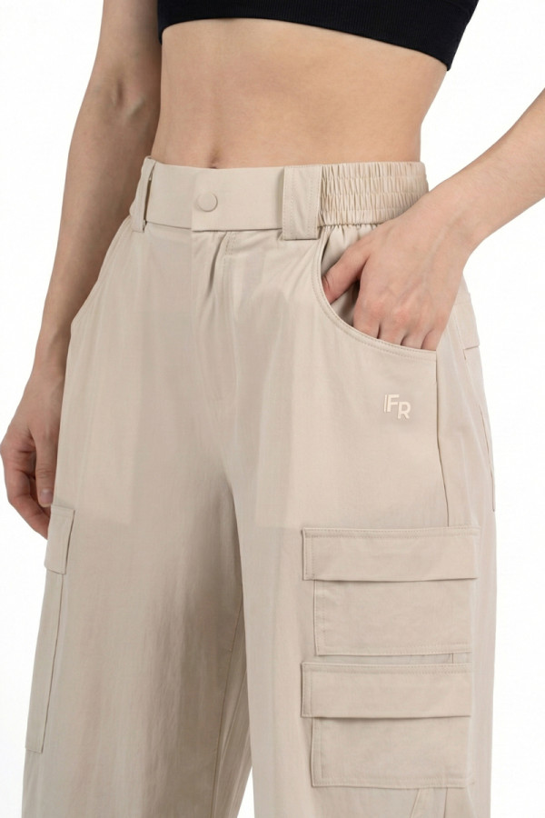 Pants спортивные women's Freever NF 5921 beige, Фото №2- freever.ua