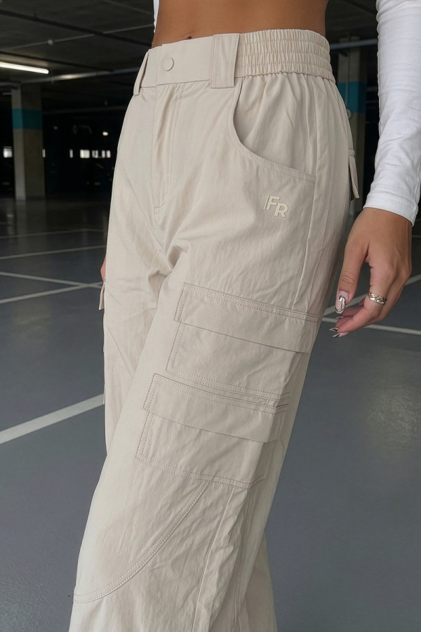 Pants спортивные women's Freever NF 5921 beige, Фото №2- freever.ua