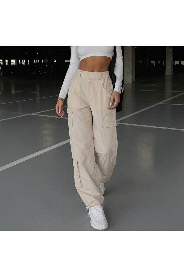 Sporthose für Damen Freever NF 5921 beige