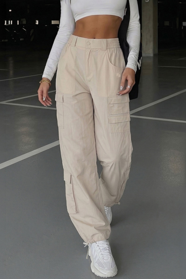 Sporthose für Damen Freever NF 5921 beige