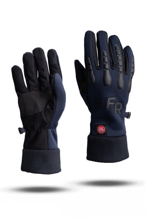 Ski gloves (softshell) Freever UF 606 blue