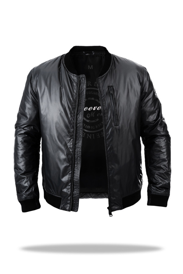 Men's Bomber Jacket Freever SF 70392 Black