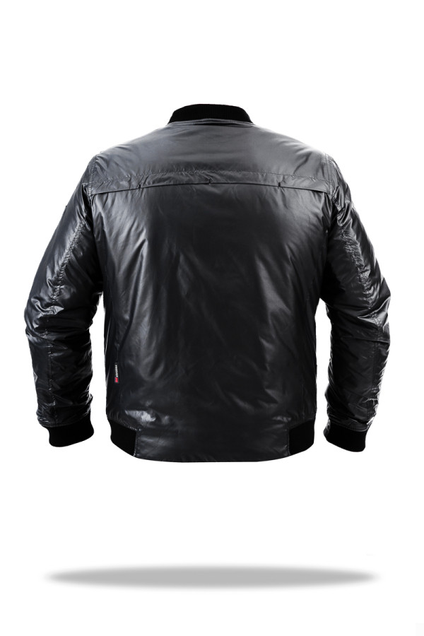 Men's Bomber Jacket Freever SF 70392 Black, Фото №3- freever.ua