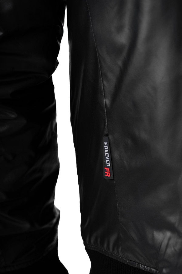 Men's Bomber Jacket Freever SF 70392 Black, Фото №5- freever.ua