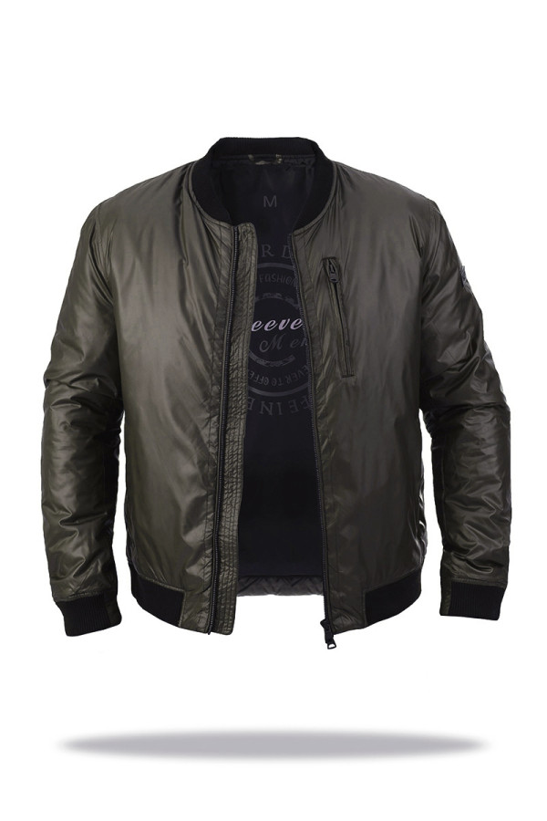 Men's Bomber Jacket Freever AF 70392 Khaki, Фото №2- freever.ua