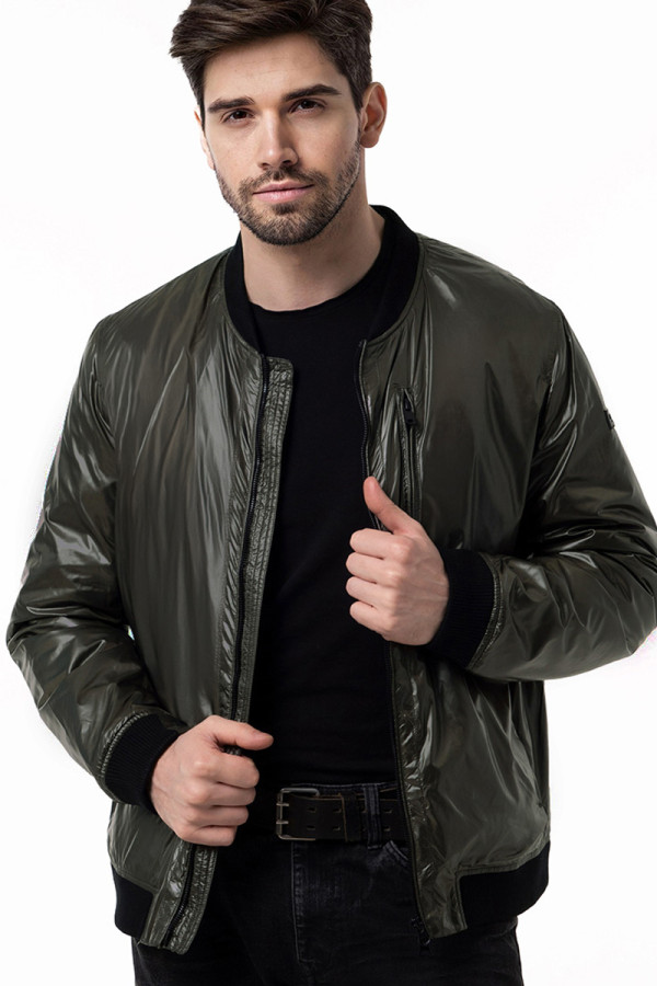 Men's Bomber Jacket Freever AF 70392 Khaki