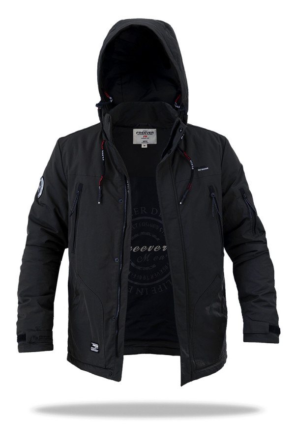Demi-season jacket for men Freever SF 70506 black