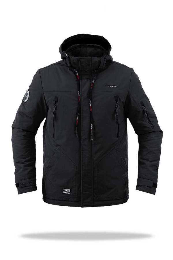 Demi-season jacket for men Freever SF 70506 black, Фото №2- freever.ua