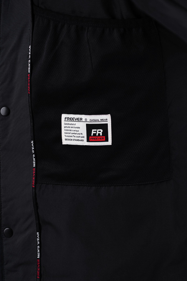Demi-season jacket for men Freever SF 70506 black, Фото №6- freever.ua