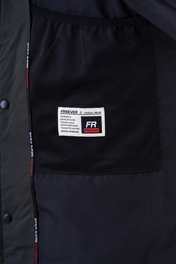Demi-season jacket for men Freever SF 70506 khaki, Фото №5- freever.ua