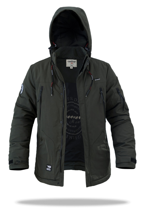 Demi-season jacket for men Freever SF 70506 khaki