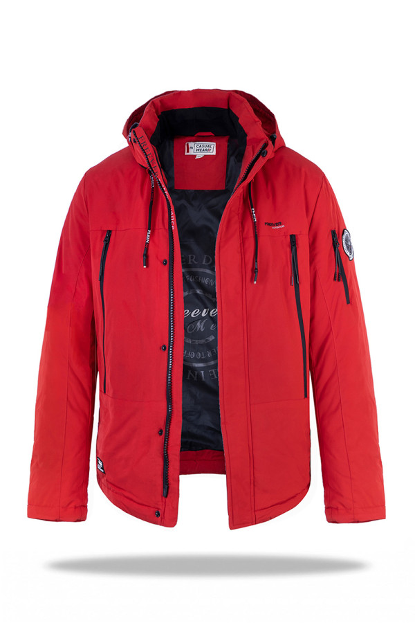 Demi-season jacket for men Freever WF 70559 red