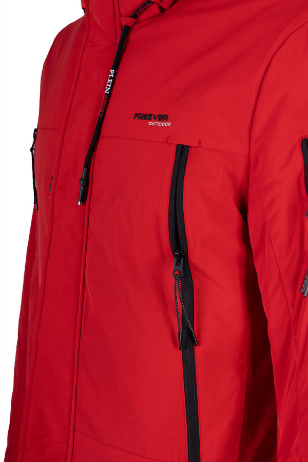 Demi-season jacket for men Freever WF 70559 red, Фото №7- freever.ua