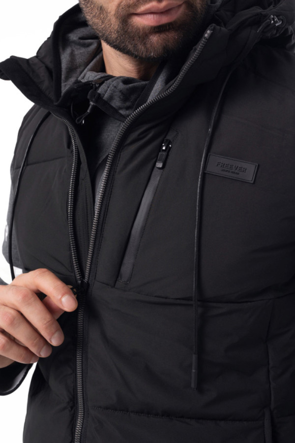 Men's vest Freever WF 70635 black, Фото №5- freever.ua