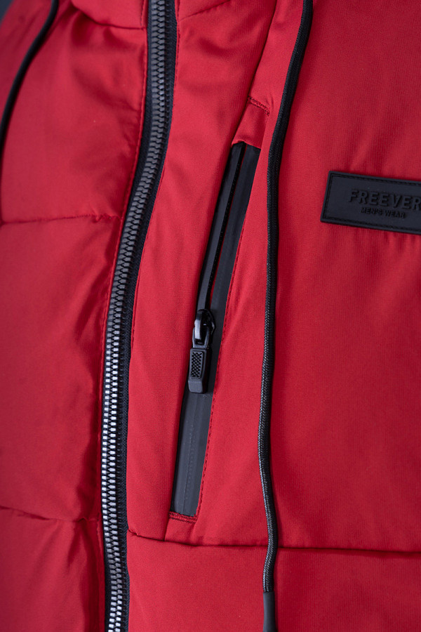 Men's vest Freever WF 70635 red, Фото №5- freever.ua