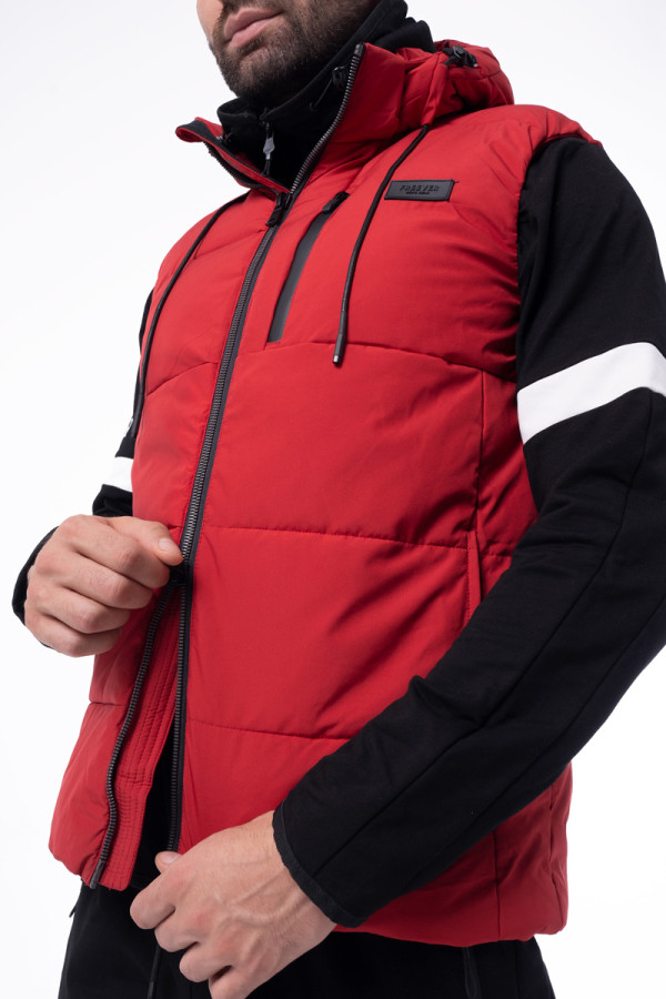 Men's vest Freever WF 70635 red, Фото №4- freever.ua