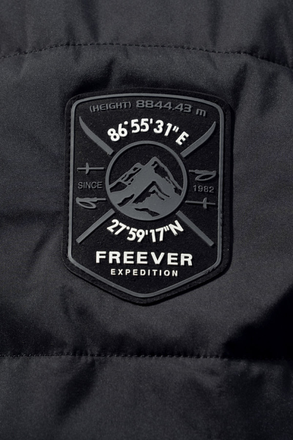 Winter jacket men's (batal) Freever UF 70806 black, Фото №8- freever.ua