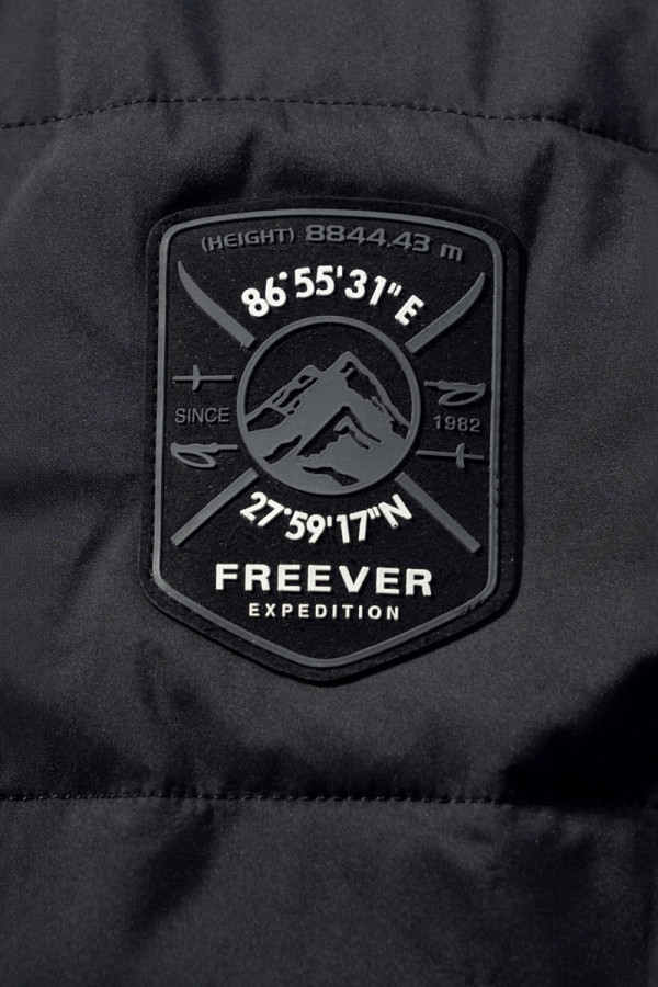 Winter jacket men's (batal) Freever UF 70806 black, Фото №9- freever.ua