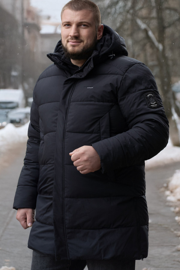 Winter jacket men's (batal) Freever UF 70806 black