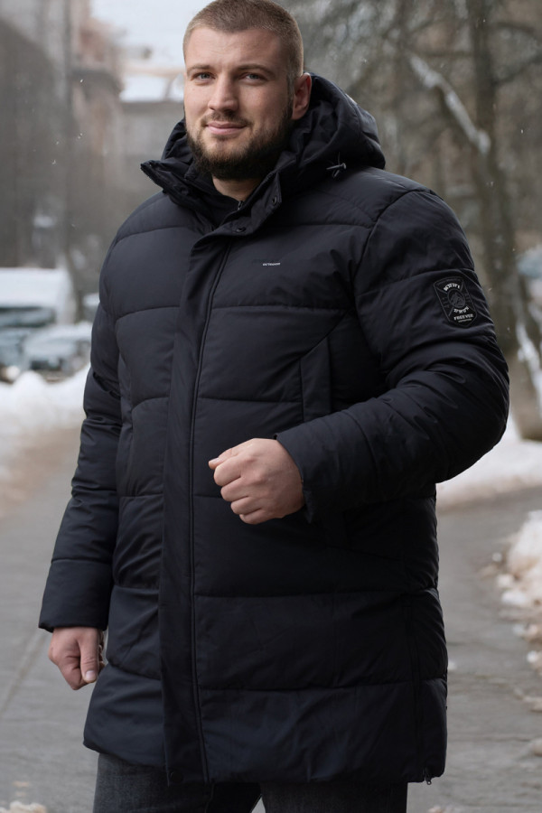 Winter jacket men's (batal) Freever UF 70806 black