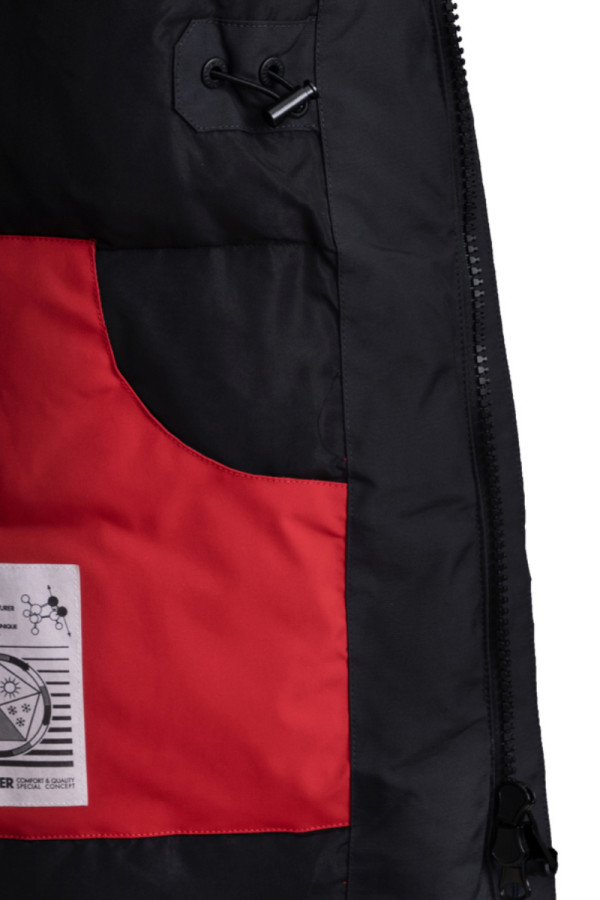 Parka Freever NF 71005 schwarz, Фото №4- freever.ua