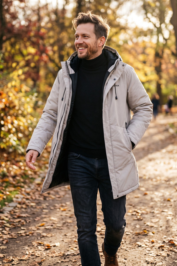 Parka Freever NF 71005 beige, Фото №2- freever.ua