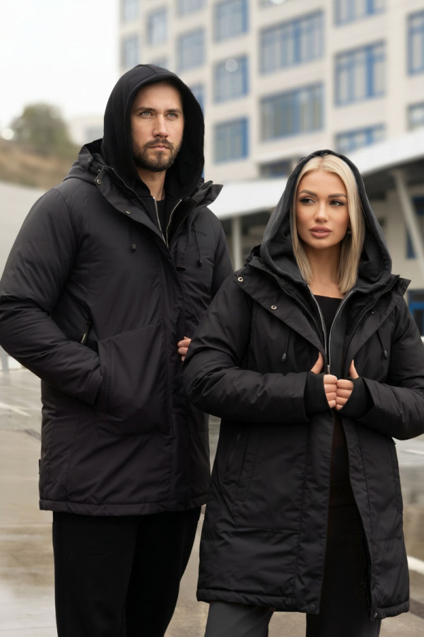 Parka Freever NF 71005 schwarz, Фото №2- freever.ua