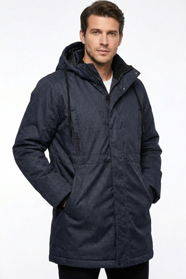 Men's parka Freever NF 71069 blue, Фото №2- freever.ua