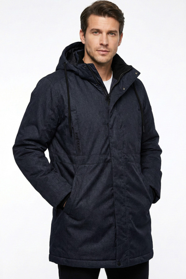 Men's parka Freever NF 71069 blue