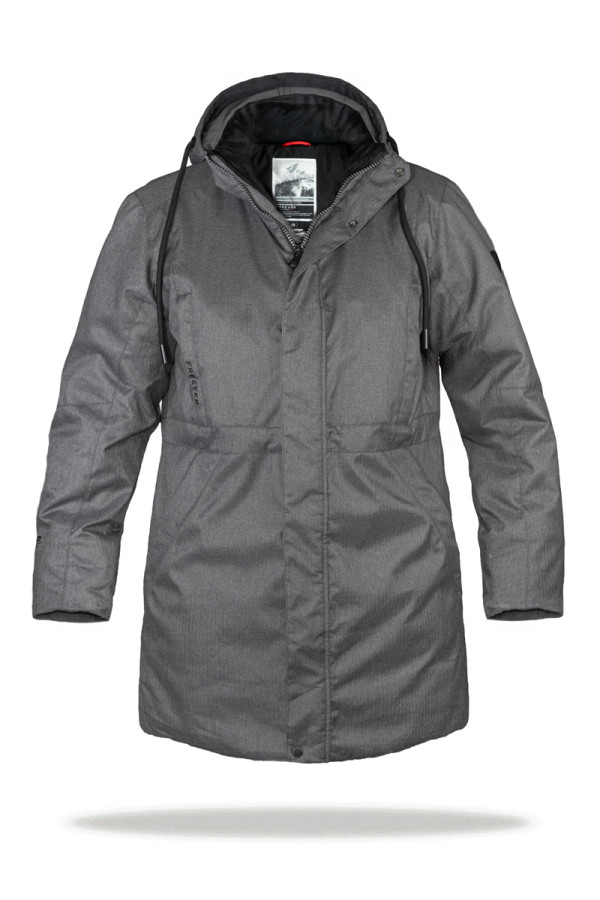 Men's parka Freever NF 71069 gray