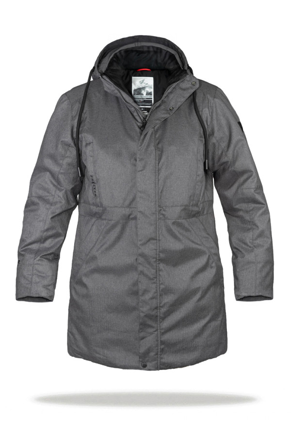 Men's parka Freever NF 71069 gray, Фото №4- freever.ua