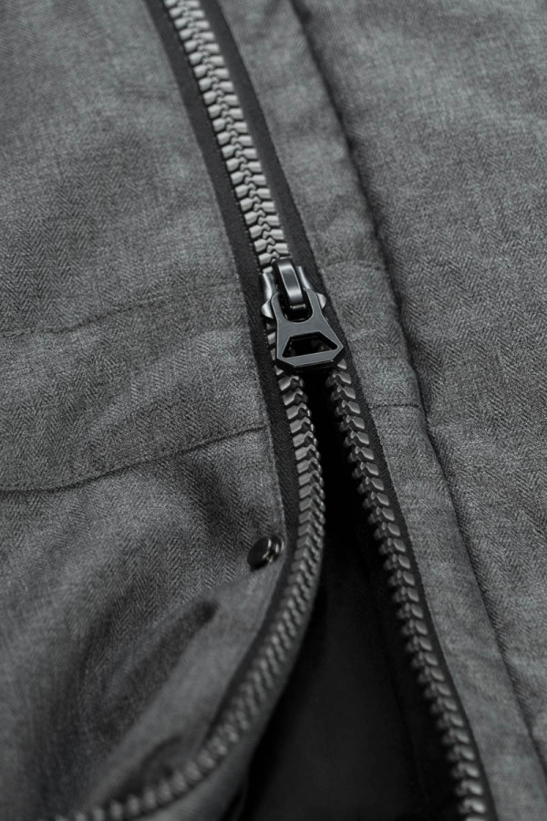 Men's parka Freever NF 71069 gray, Фото №5- freever.ua