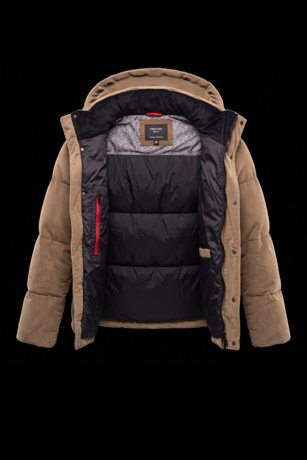 Men's Jacket Freever JF 71167 Beige, Фото №3- freever.ua