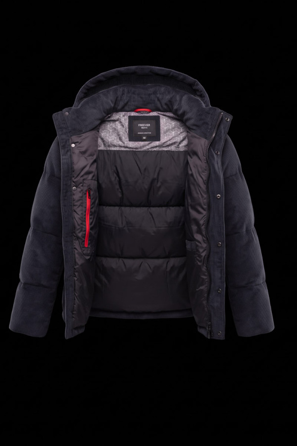 Men's Jacket Freever JF 71167 Grey, Фото №3- freever.ua