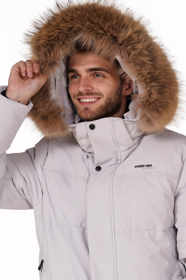Men's Jacket Freever JF 71181 Grey, Фото №2- freever.ua