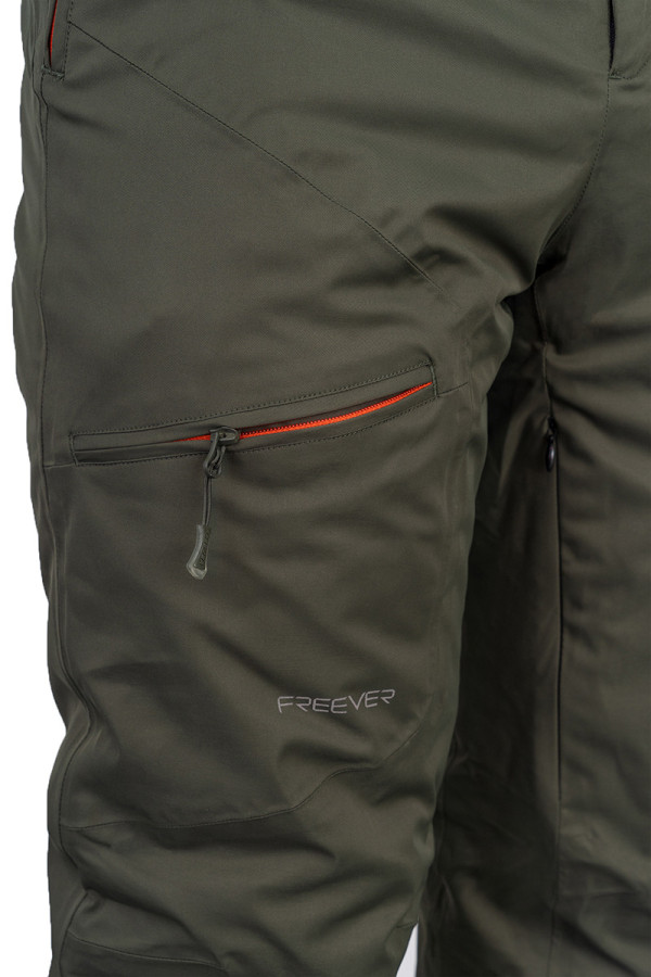 Men's ski pants Freever WF 7602 khaki, Фото №7- freever.ua