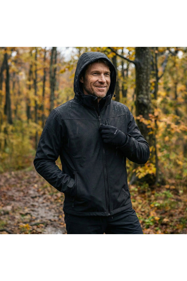 Herrenjacke Freever Windstopper UF 8321 schwarz