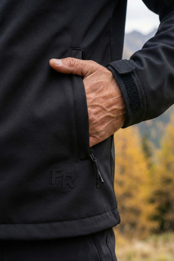 Herrenjacke Freever Windstopper UF 8321 schwarz, Фото №7- freever.ua