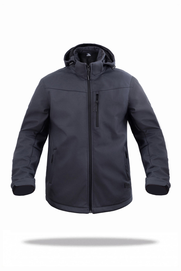 Men's jacket Freever windstopper WF 8321 gray, Фото №2- freever.ua