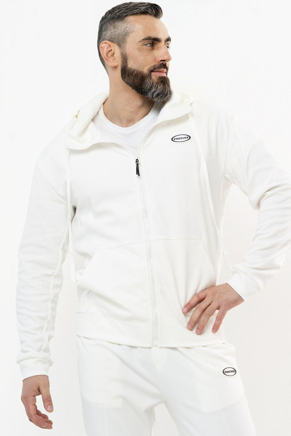 Sports jacket for men Freever WF 8408 white