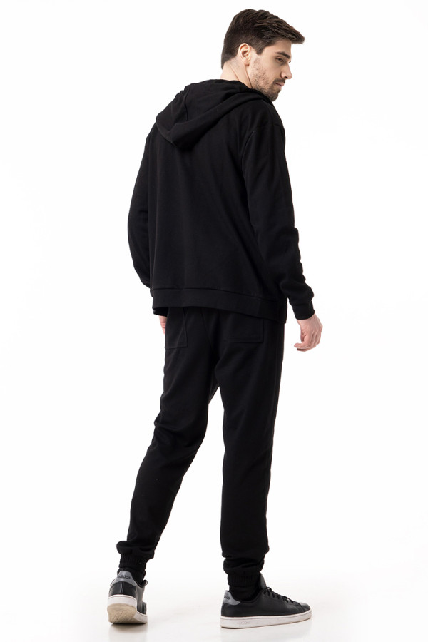 Men's sports jacket Freever WF 8408 black, Фото №7- freever.ua