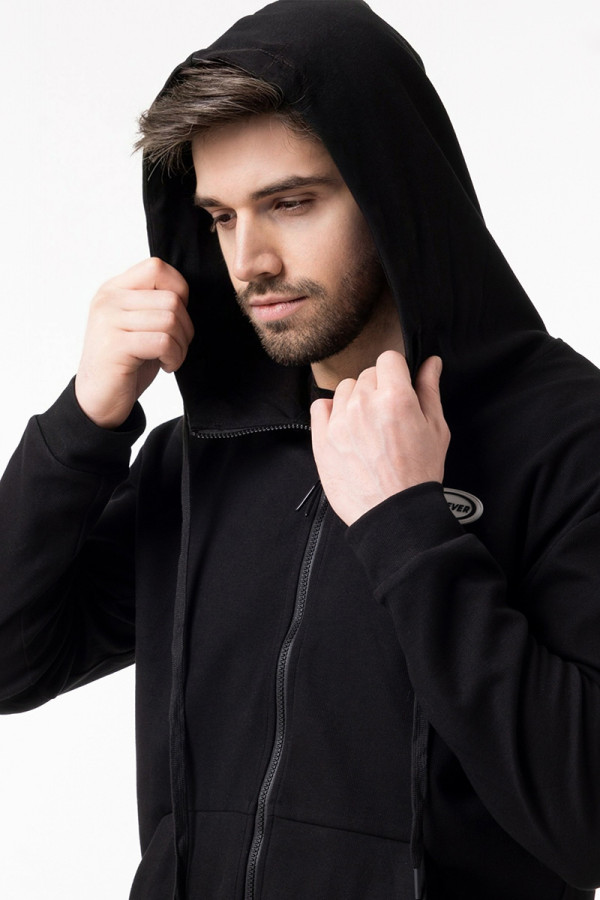 Men's sports jacket Freever WF 8408 black, Фото №6- freever.ua