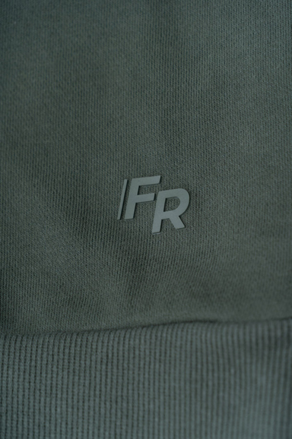 Men's Sports Hoodie Freever UF 8410 Khaki, Фото №4- freever.ua