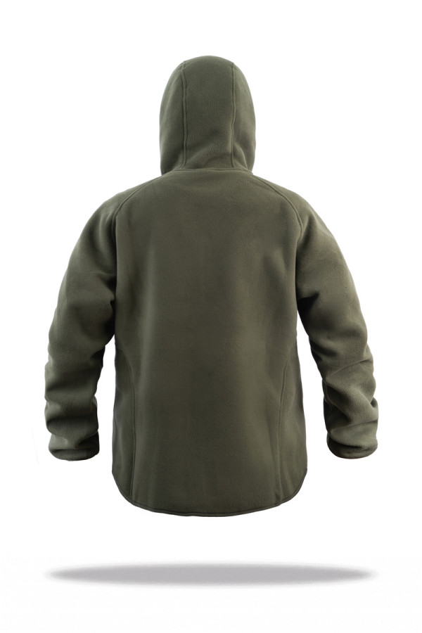 Men's fleece jacket Freever UF 8411 khaki, Фото №3- freever.ua
