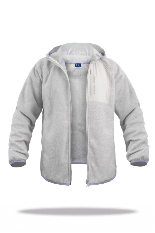 Men's fleece jacket Freever UF 8411 gray