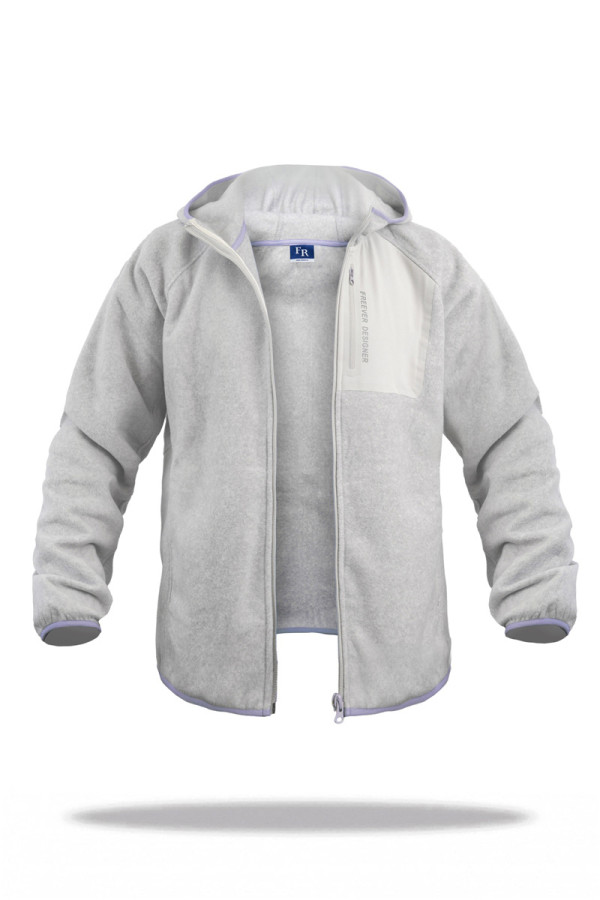 Men's fleece jacket Freever UF 8411 gray