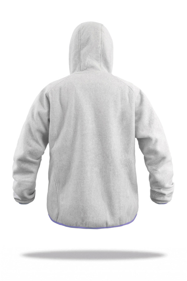 Men's fleece jacket Freever UF 8411 gray, Фото №4- freever.ua